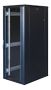 TOTEN G6, 19" floor cabinet, 32U, 600x800, glass front door, black