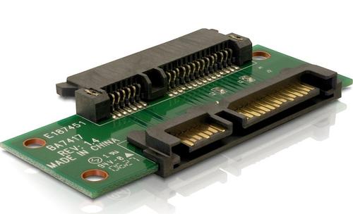 DELOCK Sukupuolenvaihtaja / adapteri, 22-pin(SATA+SATA-virta) u > n (65092)