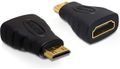 DELOCK mini HDMI til HDMI ha/hu adapter