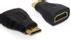 DELOCK HDMI Standard adapter, Mini HDMI ha - HDMI ho