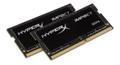 KINGSTON HyperX Impact - DDR4 - sats - 16 GB: 2 x 8 GB - SO DIMM 260-pin - 2400 MHz / PC4-19200 - CL14 - 1.2 V - ej buffrad - icke ECC