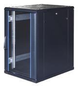 TOTEN System G, 19" cabinet, 18U, 600x1000, glass front door, perforat