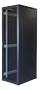 TOTEN G3, 19" floor cabinet, 42U, 600x800, glass front door, black