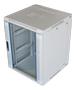TOTEN TOTEN, 19" wall cabinet, 15U, 600x600, lockable glass door, white