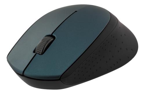 DELTACO wireless optical mouse 2,4GHz, 3 buttons with a scroll, green (MS-461)