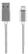 EPZI Magnetisk USB-synk/ laddarkabel, LightningKontakt, USB-2.0, 1m, silver