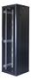 TOTEN G3, 19" floor cabinet, 42U, 600x600, glass front door, black