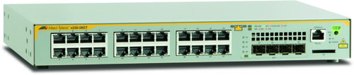 Allied Telesis ALLIED L2+ managed switch 24x 10/ 100/ 1000Mbps 4x SFP uplink slots (AT-X230-28GT-50)