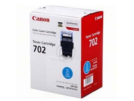 Canon 702 - cyan - original - tonerpatron (9644A004)