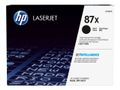 HP Original HP 87X LaserJet-tonerpatron med høj kapacitet,  sort