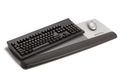3M Håndledsstøtte t/mus & tastatur med plade grå/sort WR422