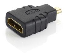 EQUIP Adapter microHDMI (Typ D) > HDMI (Typ A) S/B schwarz