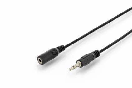 DIGITUS AUDIO EXTENSION CABLE 3.5MM STEREOM/F 1.50M BL (DB-510200-015-S)