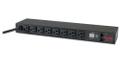 APC RACK PDU METERED 1U 20A 120V (8) 5-20 ACCS
