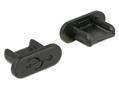 DELOCK Dust Cover for USB 2.0 Micro-B female without grip 10 pieces black