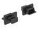 DELOCK Dust Cover for USB 2.0 Type Mini-B female with grip 10 pieces black (64011)