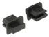 DELOCK Dust Cover for mini Displayport female with grip 10 pieces black