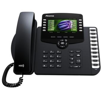 AKUVOX Ip Phone Black 6 Lines Tft (SP-R67G)
