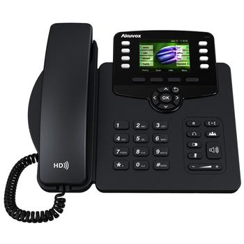 AKUVOX Ip Phone Black 3 Lines Tft (SP-R63G)