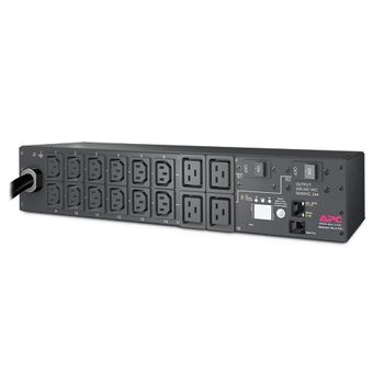 APC RACK PDU, METERED, 2U, 30A, 208V, (12) C13S & (4) C19 (AP7811B)