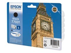 EPSON T7031 ink cartridge black standard capacity 24ml 1.200 pages 1-pack blister without alarm