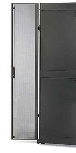 APC NetShelter SX 48U 600mm Wide Perforated Split Doors SE White (AR7107W)