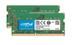 CRUCIAL DDR4 SO-DIMM 2400Mhz 16GB MAC 2 x 8GB, PC4-19200, CL17, SR x8, Unbuffered 260pin for MAC