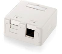 EQUIP 2-Port Keystone Jack Surface