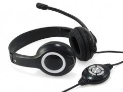 CONCEPTRONIC CCHATSTARU2B Kabling Hvid Sort Headset