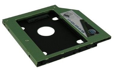 LC POWER Einbaurahmen LC-Power Notebook13, 3cm(5, 25"")->6, 35cm(2, 5"")SSD (LC-ADA-525-25-NB)