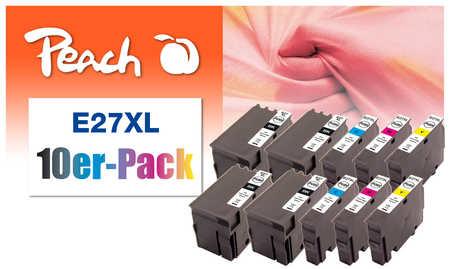 PEACH Combi-Pack E27XL Sort Gul Cyan Magenta (PI200-468)