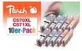 PEACH Tinte 10er Pack kompt PGI-570XL
