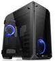 THERMALTAKE View 71 TG Blue Full Tower Case front-top I/O ports with Tool-free installation high gloss full tempered glass 4 windows