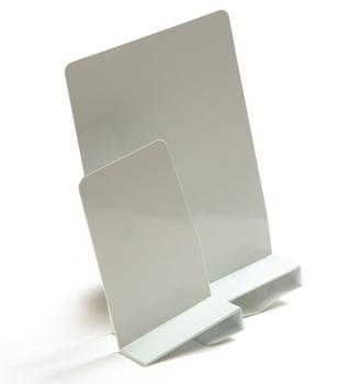 Bünger Bokstöd klämma 20cm vit vänster (1.20080 WHITE*10)