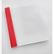 Bünger flat file w/out pock A4 red