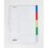 Bünger divider PP A4 5 tabs multicolour