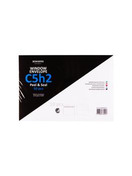 MAYER Consumerpack Envellope C5H2 P&S white 50/box (BUN833205*10)