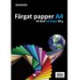 Bünger Farvet papir A4 80g assorteret 50 ark