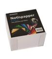 Bünger Notatboks 9x9cm 500 ark hvid