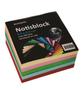 Bünger Notisblock limmad 95x95mm färg