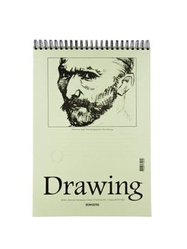 Bünger Drawing pad A3 135g 40 sheets (TECKNING A3*5)