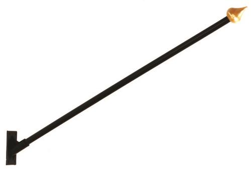 Bünger Flaggfäste för entreflagga svart (440090)