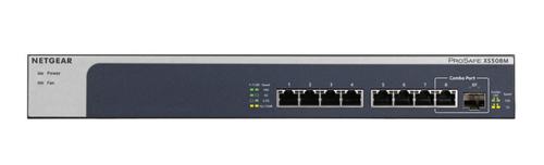NETGEAR 8-PORT 10GB/ MULTI-GB ETH SWITCH                                  IN WRLS (XS508M-100EUS)