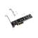 ASUS Hyper M.2 x16 Card PCIe-x16/ x8, 4xM.2, Intel VROC Ready, M.2-type 2242/ 2260/ 2280/ 22110