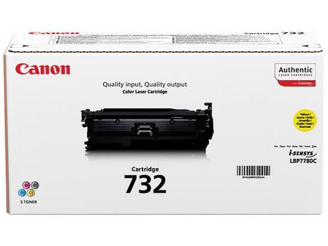 CANON 732-Y toner cartridge yellow standard capacity 6.400 pages 1-pack (6260B002)