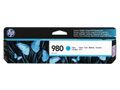 HP 980A original ink cartridge cyan standard capacity 86.5ml 6.600 pages 1-pack Office jet Enterprise