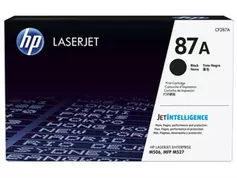 HP 87A - svart - original - LaserJet - tonerpatron (CF287A)