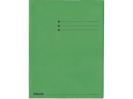 ESSELTE Folder 3-flap  Rainbow Card A4 Green (44226*25)