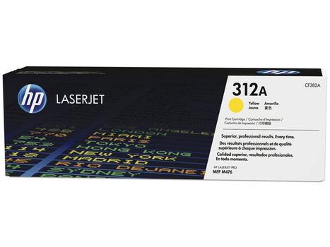 HP 312A - CF382A - 1 x Yellow - Toner cartridge - For Color LaserJet Pro MFP M476dn, MFP M476dw, MFP M476nw (CF382A)