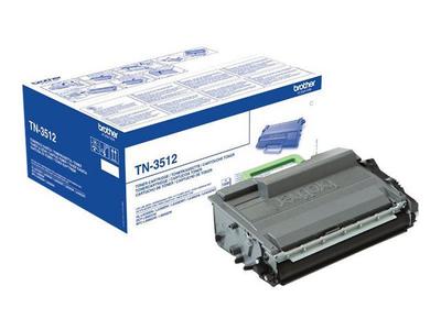 BROTHER TN3512 / TN 3512 Black Toner - Lasertoner Sort (TN3512)